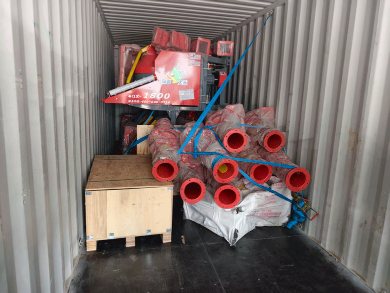 Máy thu hoạch cỏ ủ chua Senrui đã được lắp ráp hoàn chỉnh và sẵn sàng xuất khẩu!