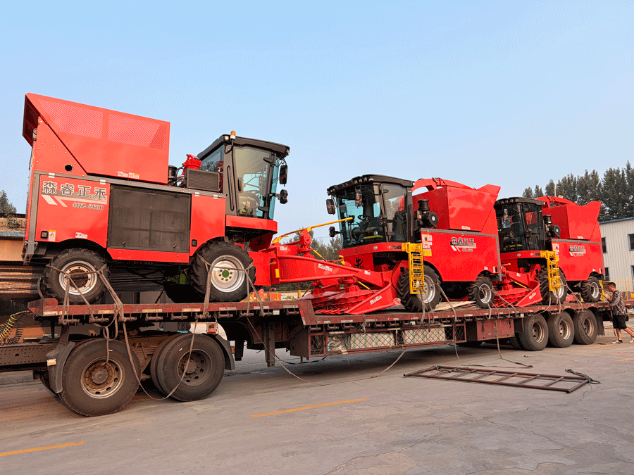 Hiệu suất đã được chứng minh! Máy thu hoạch ủ chua Senrui được chất lên để vận chuyển theo lô, thúc đẩy sản xuất nông nghiệp và chăn nuôi hiệu quả